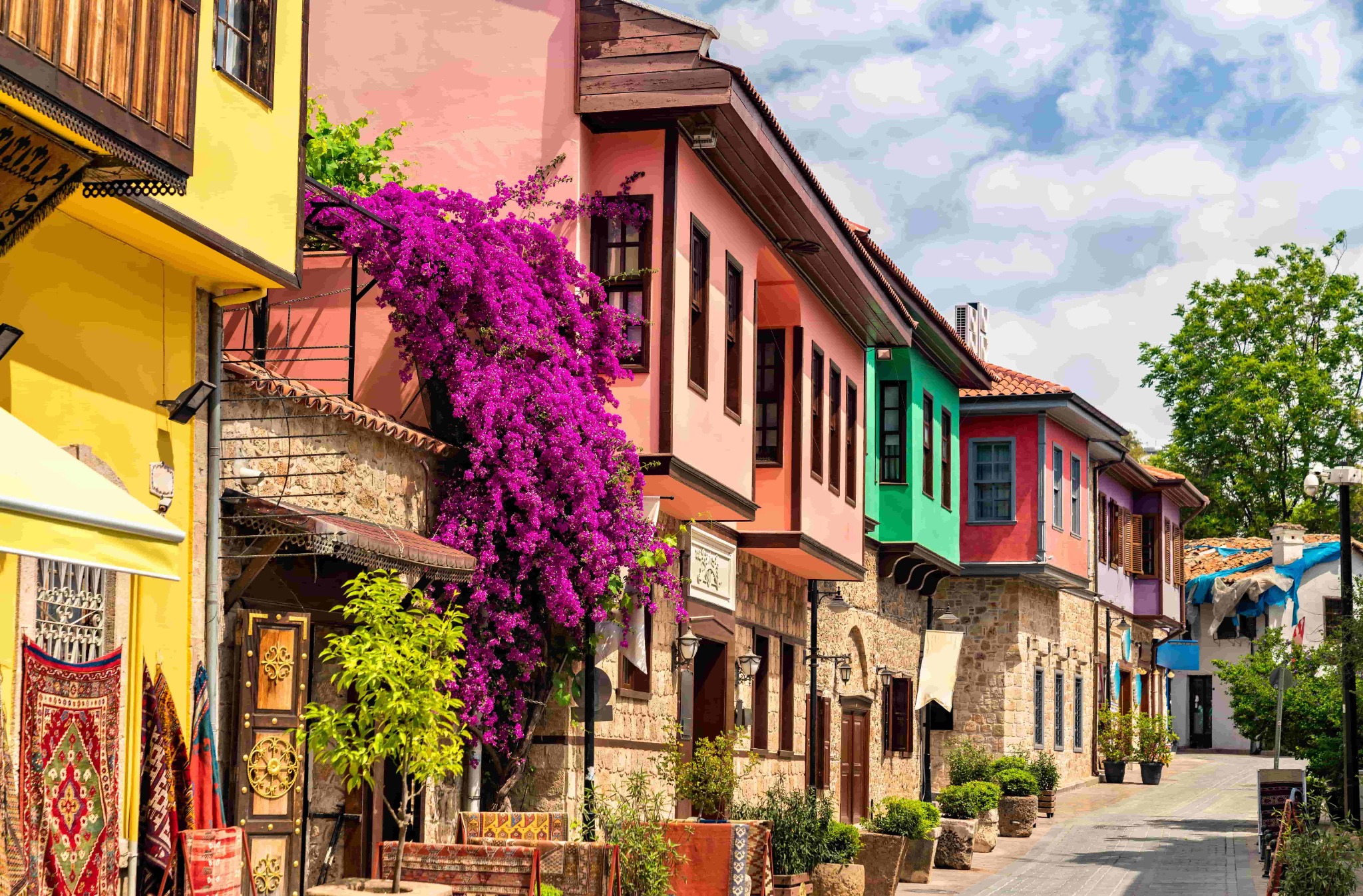 Historic street in Antalya Kaleici